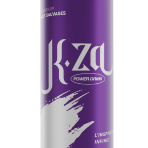 K.za Baies Sauvages – Boisson Énergisante Gazeuse 250 ml