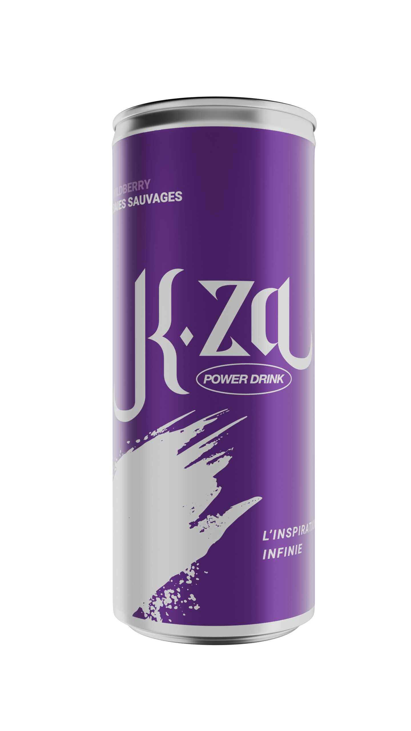 K.za Baies Sauvages – Boisson Énergisante Gazeuse 250 ml