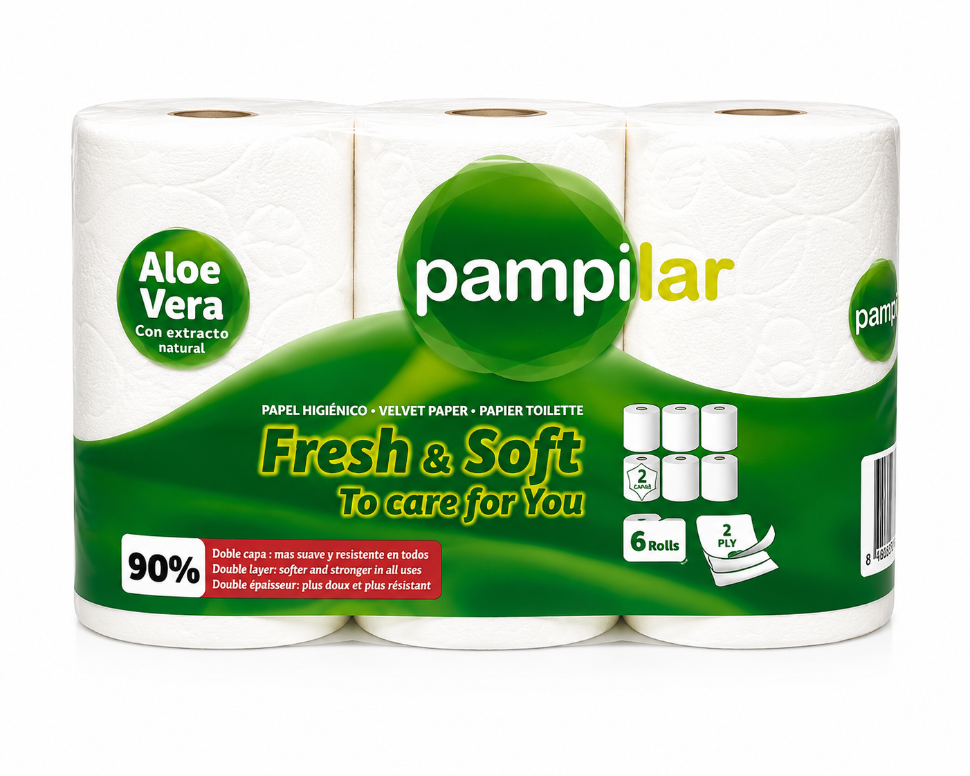 Pampilar Fresh & Soft Aloe Vera