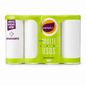 Pampilar Multiusos – Essuie-Tout 2 Plis x4 Rouleaux