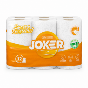 JOKER L+ – Papier Toilette 2 Plis Professionnel x12 Rouleaux