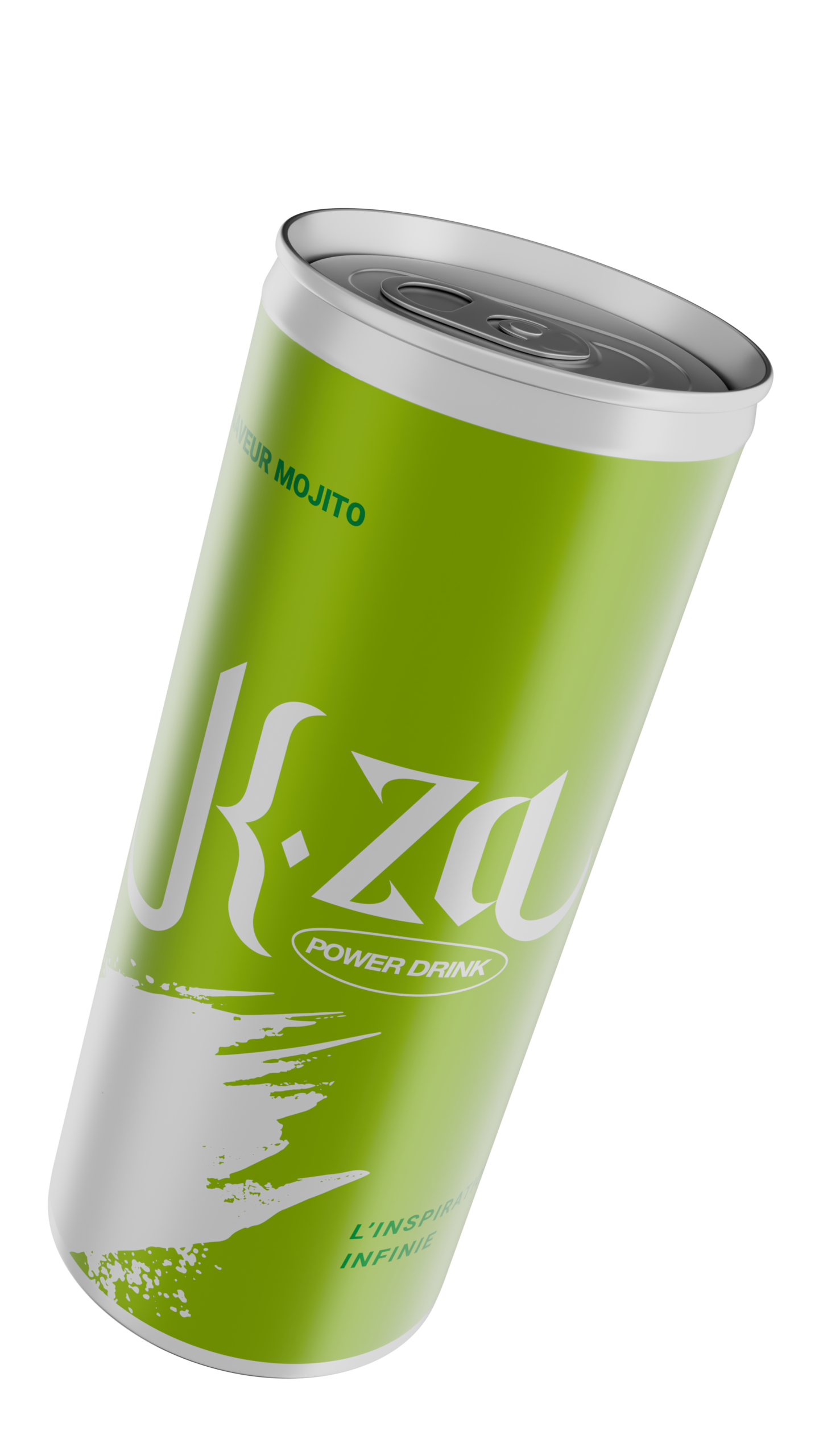 K.za Mojito – Boisson Énergisante Gazeuse 250 ml - Image 2